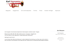 Desktop Screenshot of karlhanspeter.com